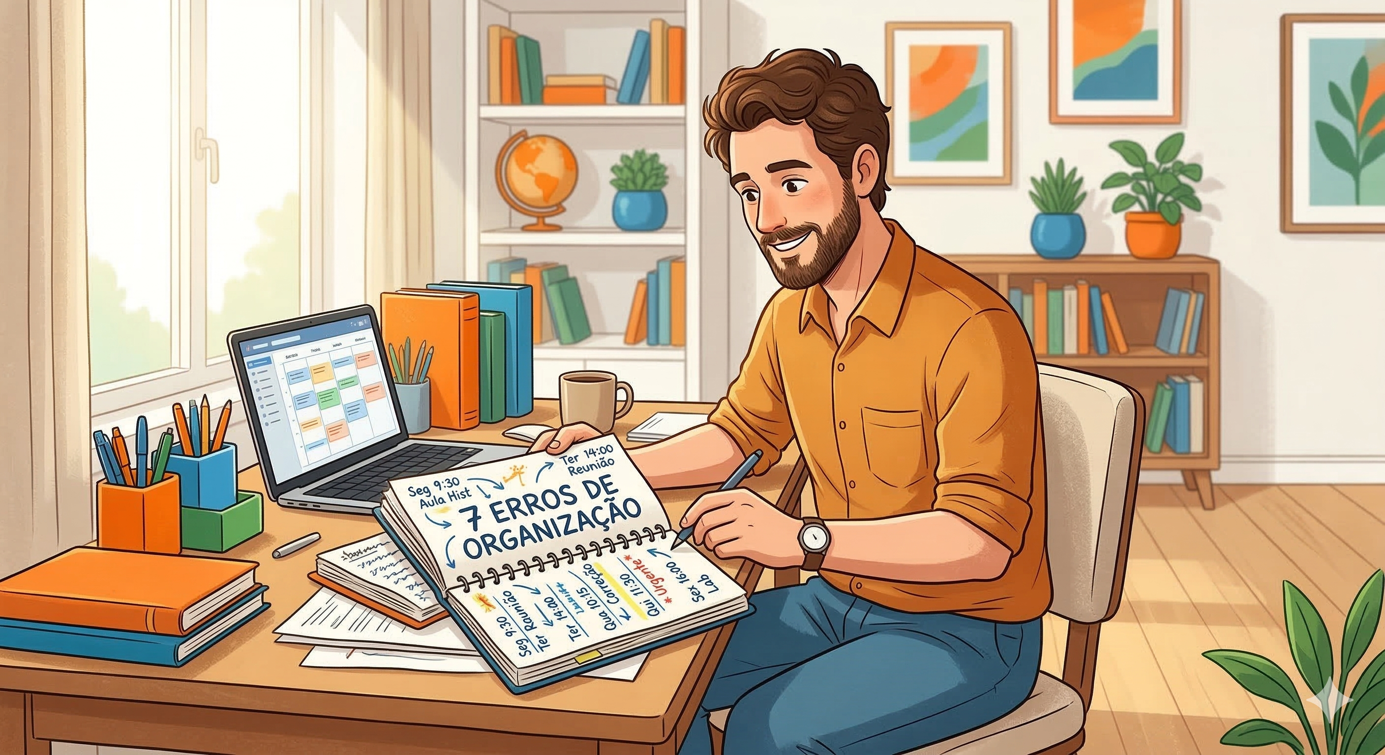 7 erros de organização que muitos professores cometem sem perceber